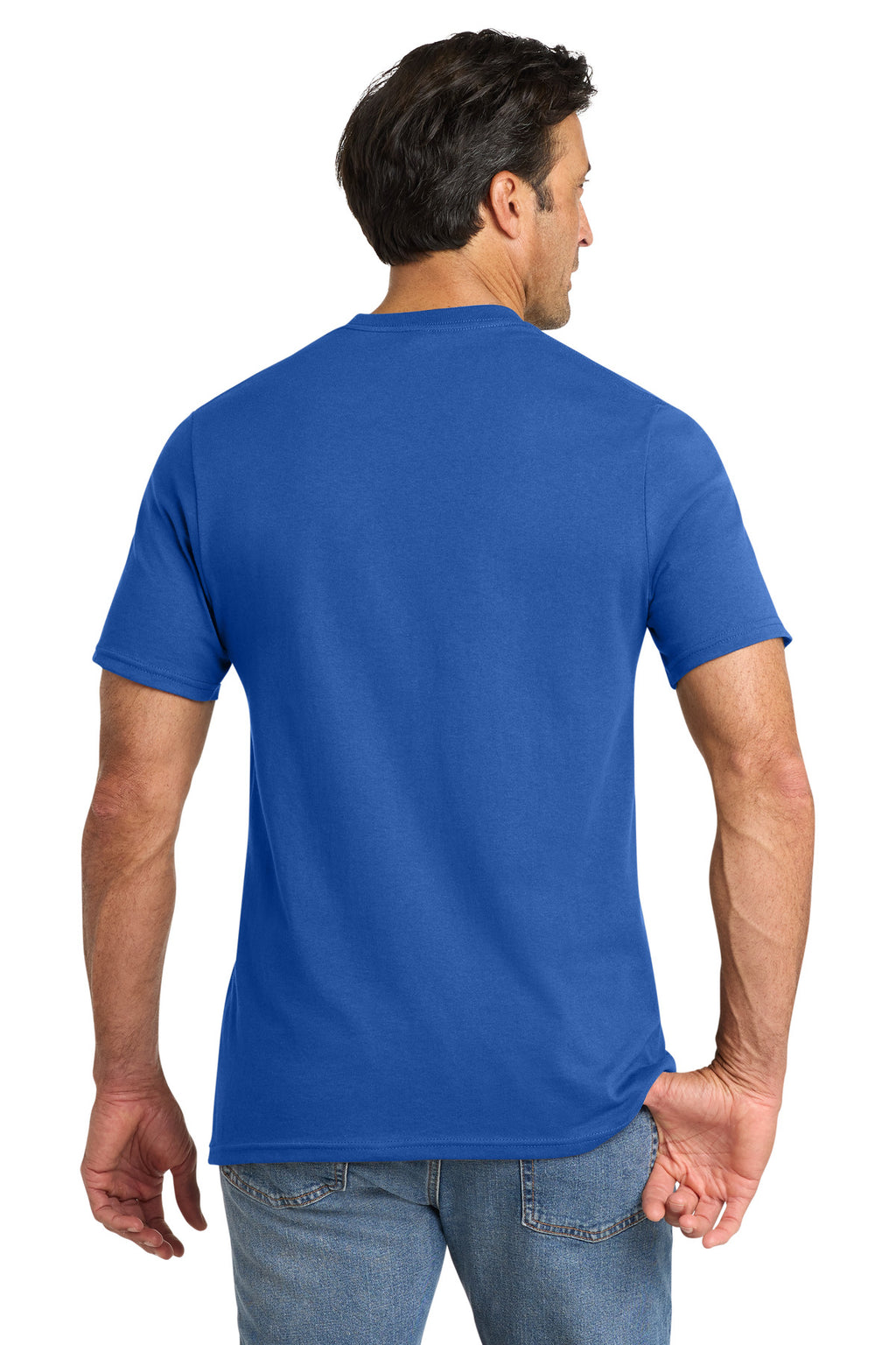 Volunteer Knitwear All-American Tee VL100 - True Royal - back