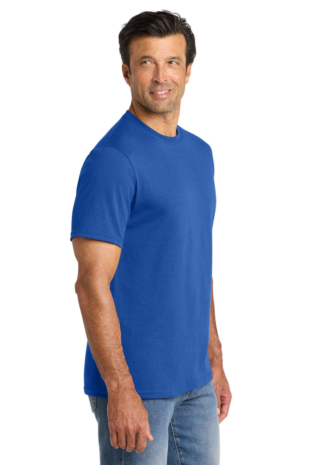 Volunteer Knitwear All-American Tee VL100 - True Royal - side