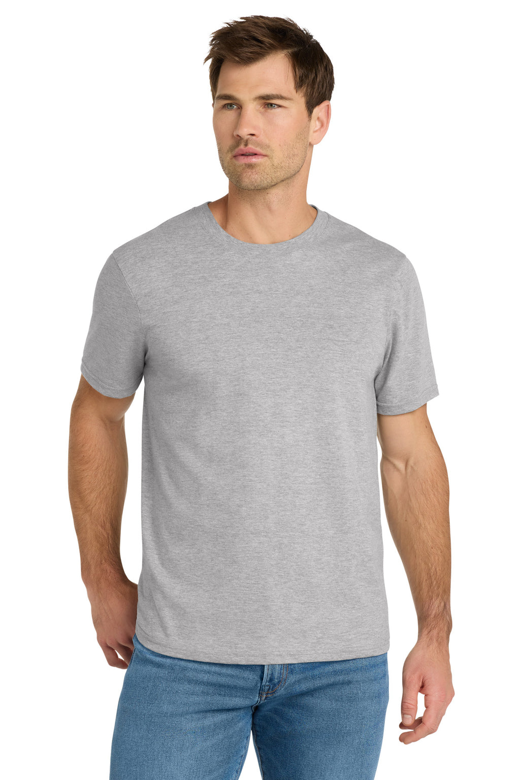 Volunteer Knitwear Daily Tee VL45 - Athletic Heather - front