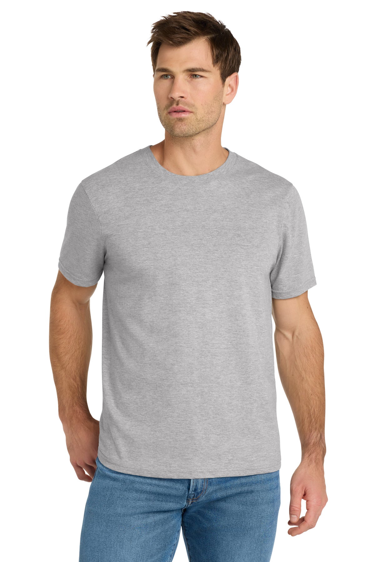 Volunteer Knitwear Daily Tee VL45 - Athletic Heather - front