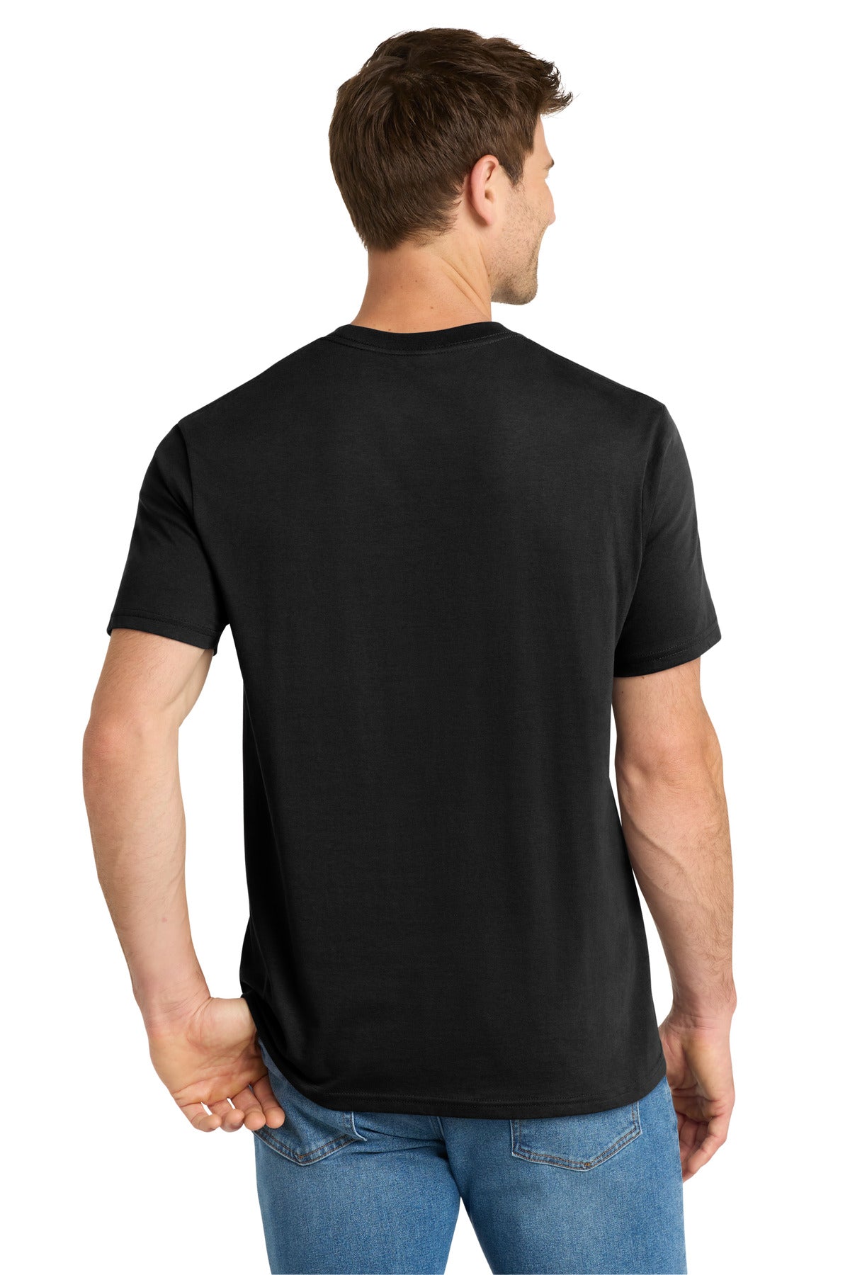 Volunteer Knitwear Daily Tee VL45 - Deep Black - back