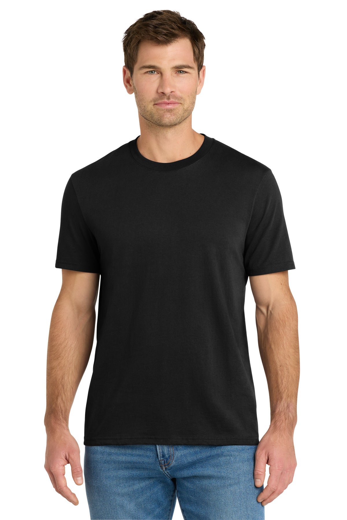 Volunteer Knitwear Daily Tee VL45 - Deep Black - front