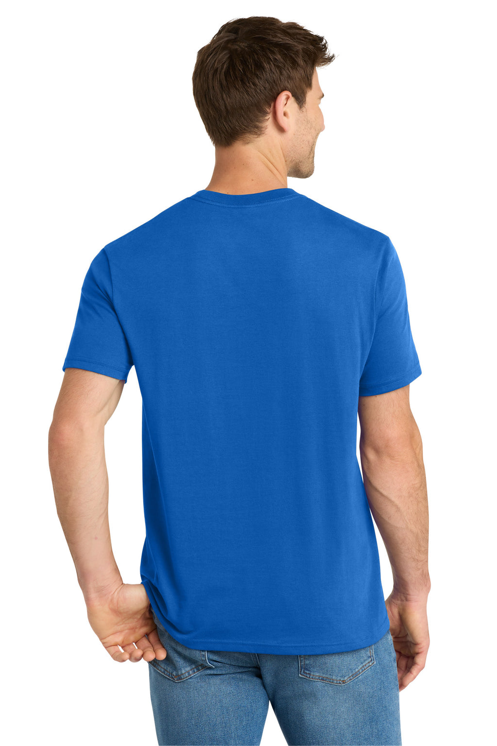 Volunteer Knitwear Daily Tee VL45 - True Royal - back