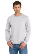 Volunteer Knitwear Chore Long Sleeve Tee VL60LS - Athletic Heather - front