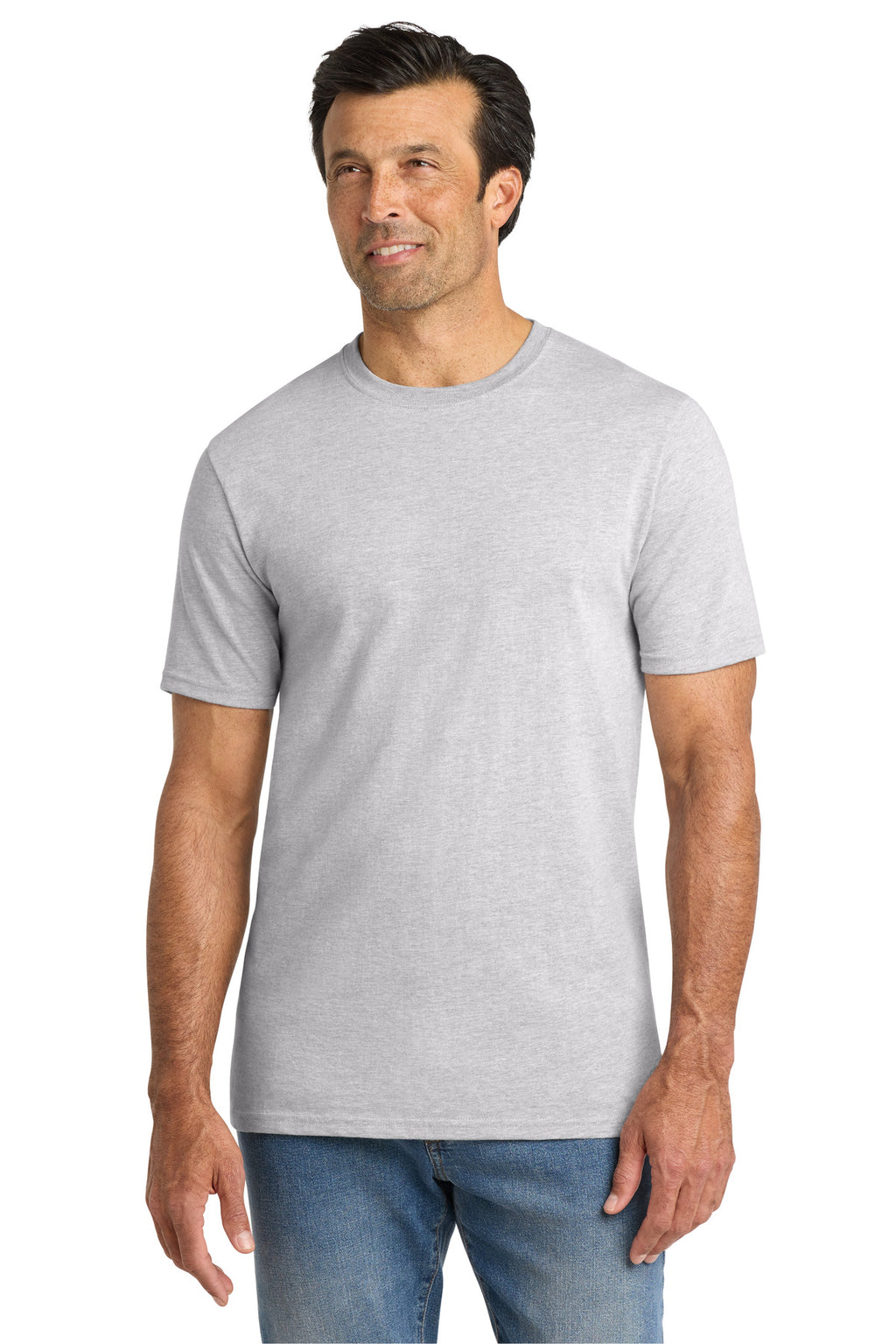 Volunteer Knitwear Chore Tee VL60 - Athletic Heather - front
