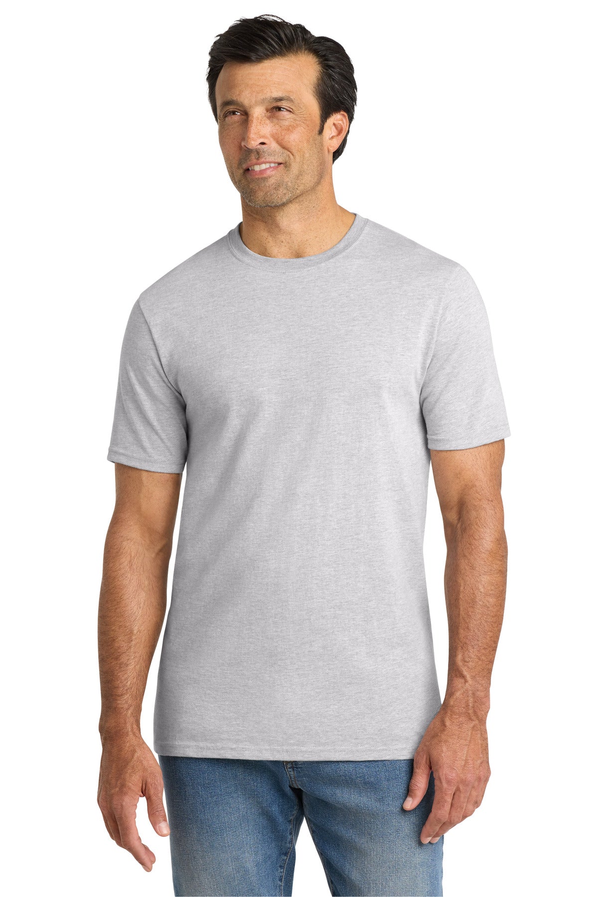 Volunteer Knitwear Chore Tee VL60 - Athletic Heather - front