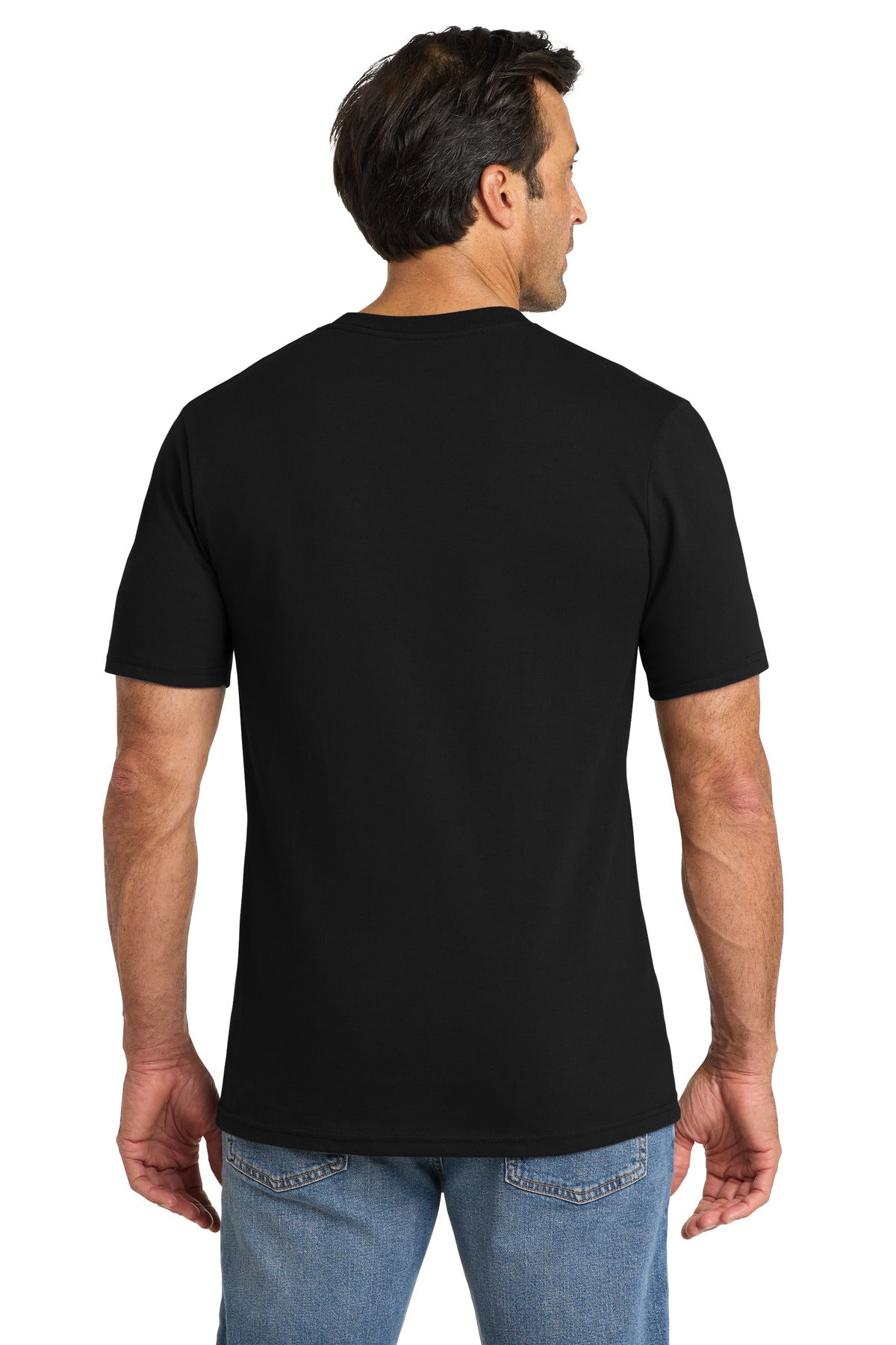 Volunteer Knitwear Chore Tee VL60 - Deep Black - back