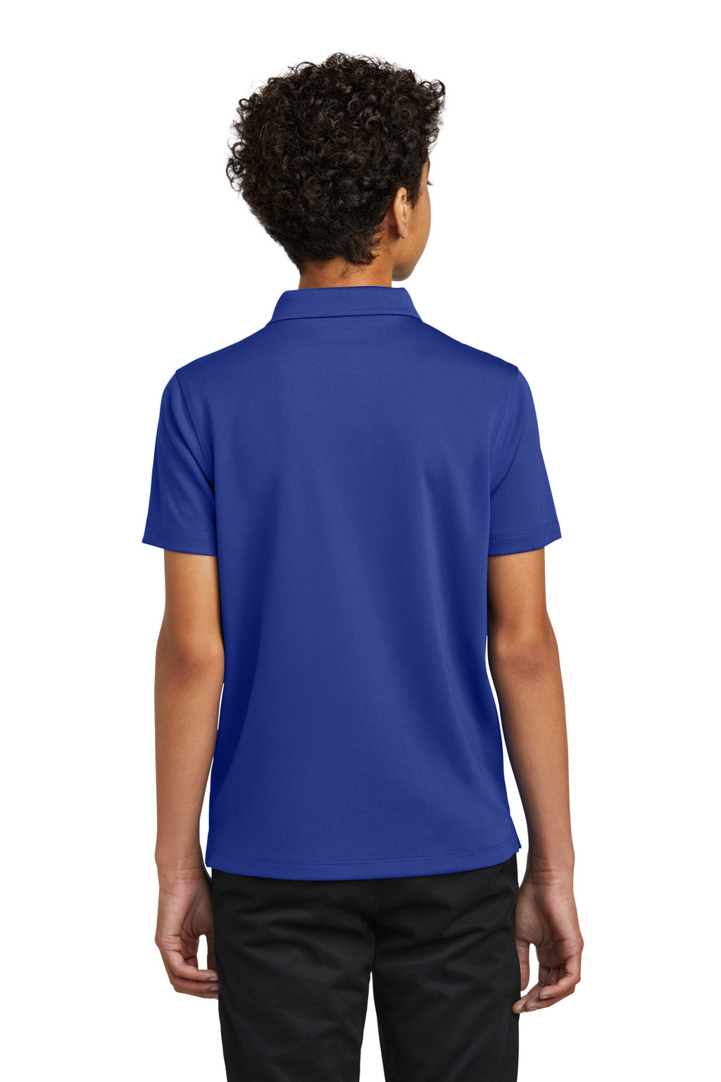 Port Authority Youth Dry Zone UV Micro-Mesh Polo Y110 - True Royal - back