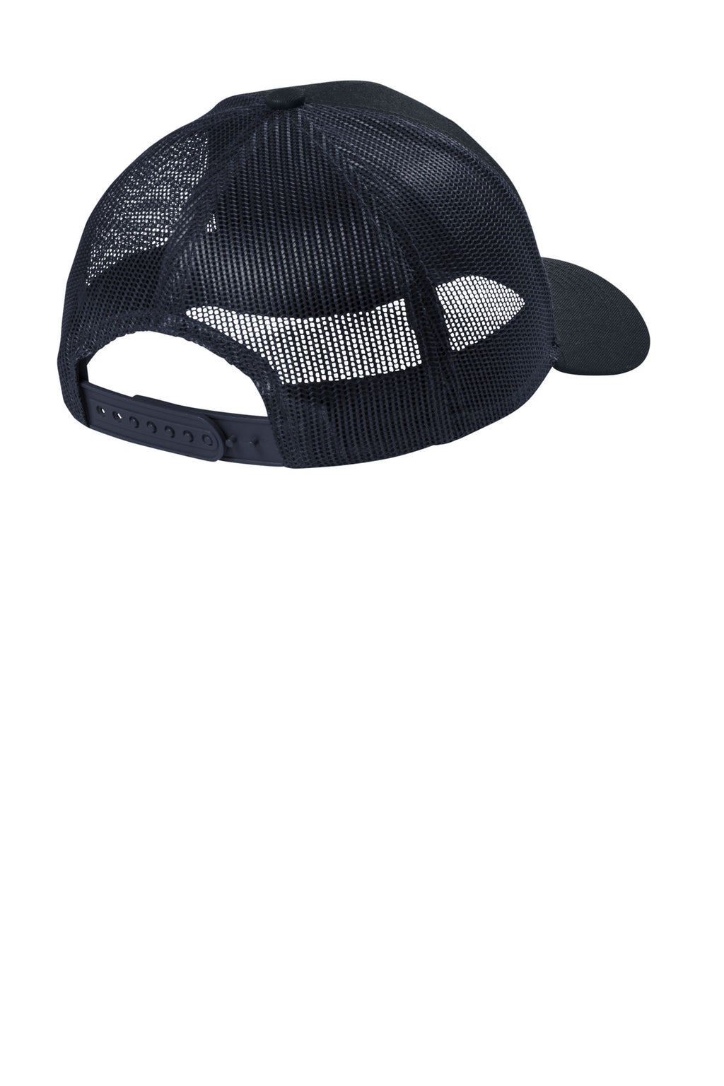 Port Authority Youth Snapback Trucker Cap YC402 - Rich Navy - back