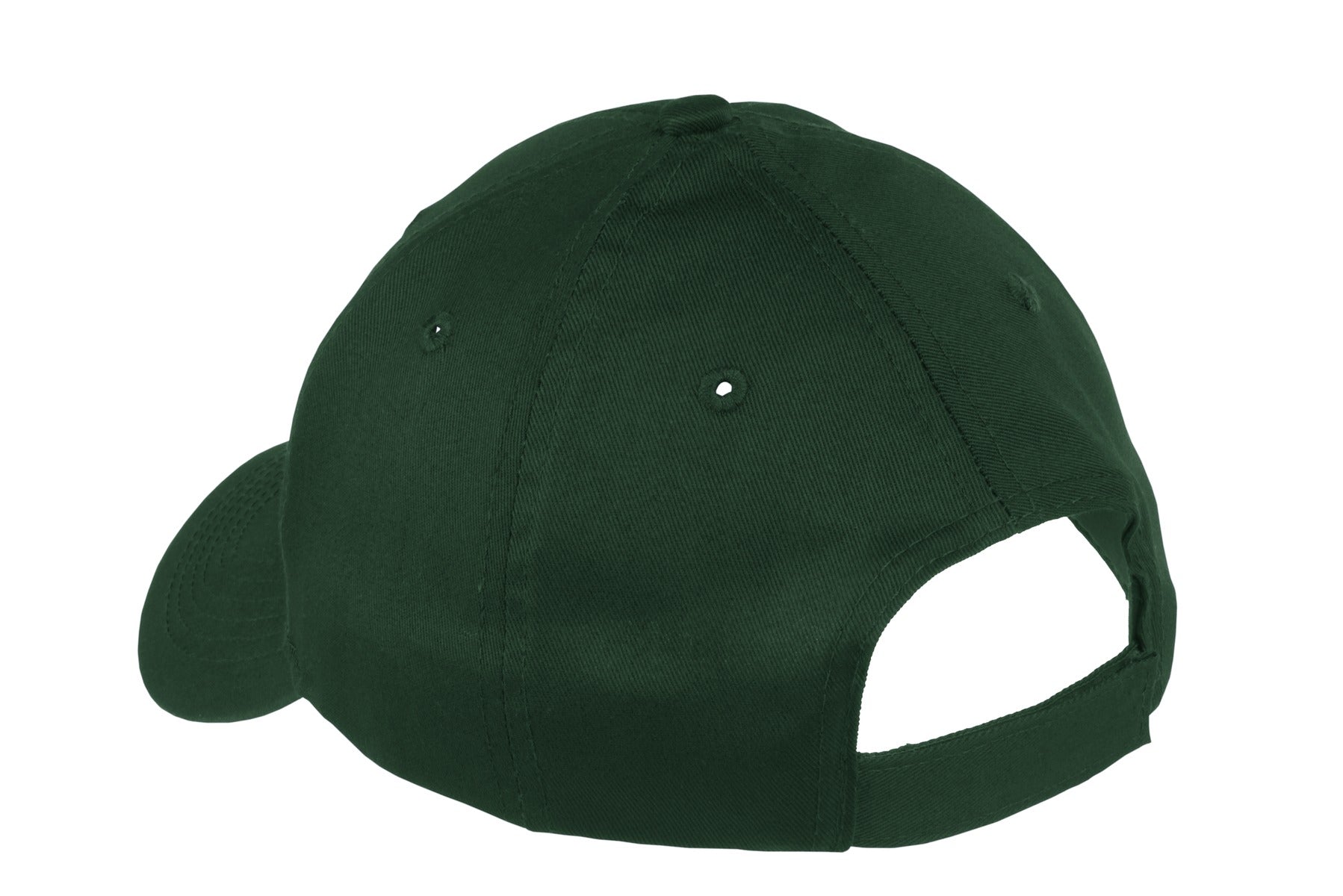 Port Authority Youth Six-Panel Twill Cap. YCP80 - Hunter - back