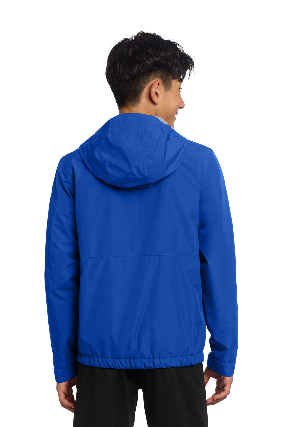 Sport-Tek Youth Waterproof Insulated Jacket YST56 - True Royal - back