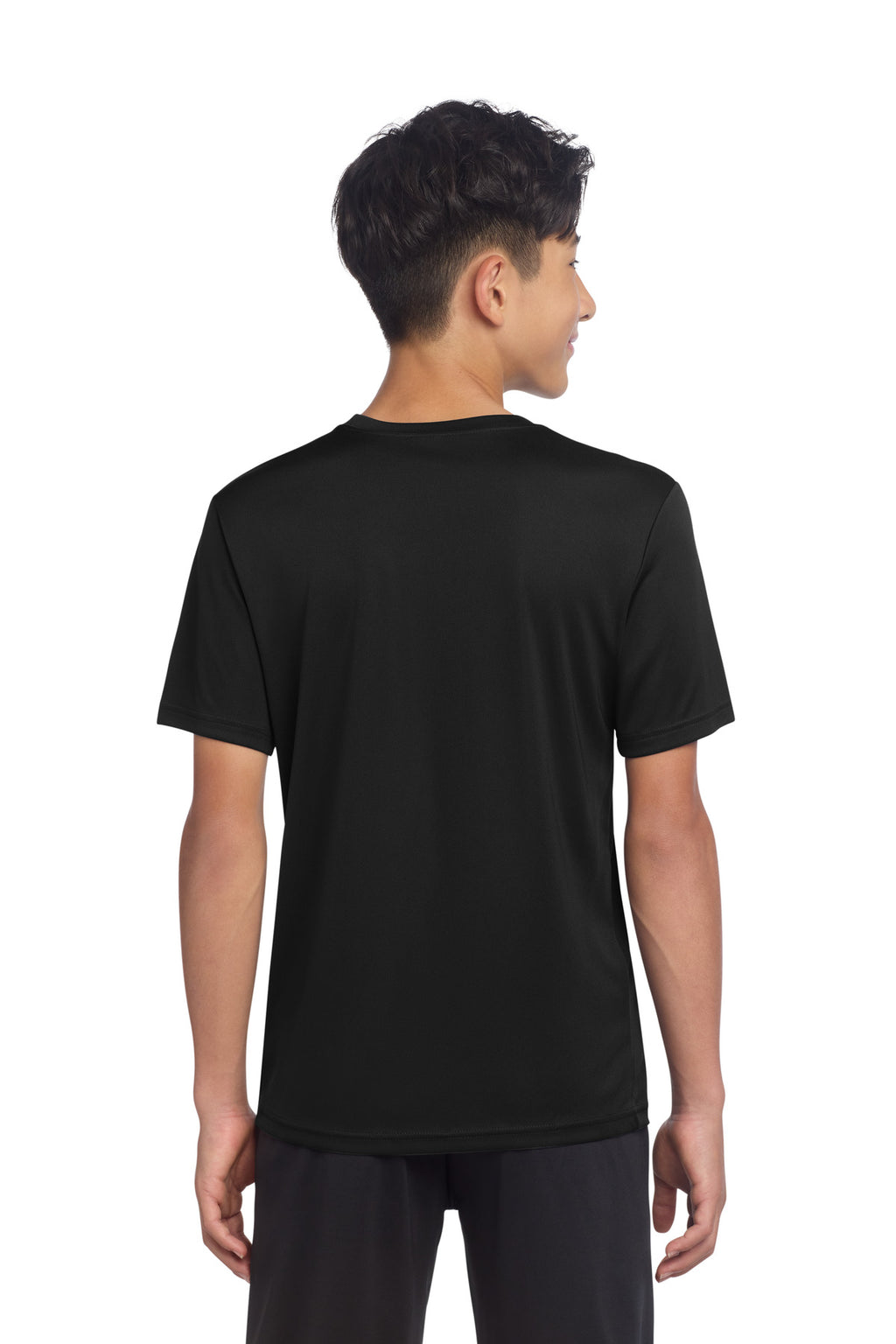 Sport-Tek Youth PosiCharge Re-Compete Tee YST720 - Black - back