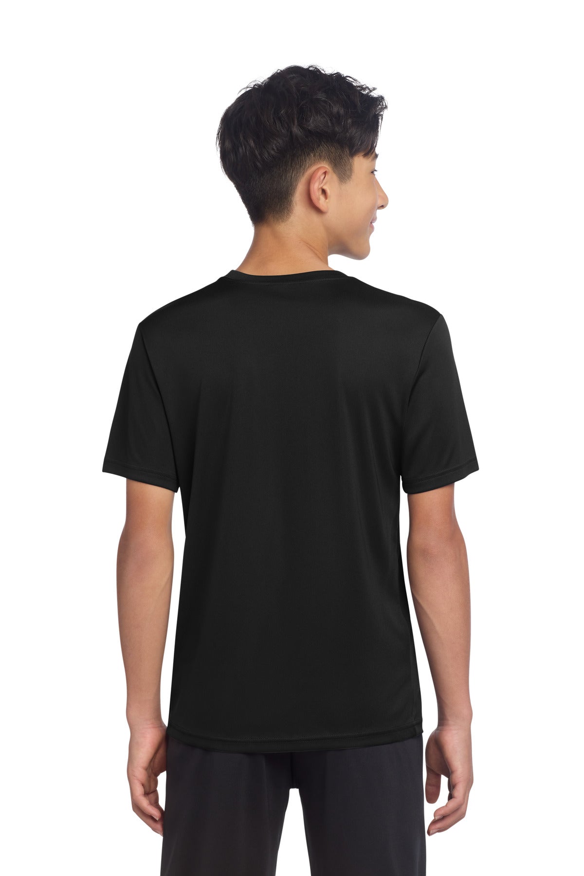 Sport-Tek Youth PosiCharge Re-Compete Tee YST720 - Black - back