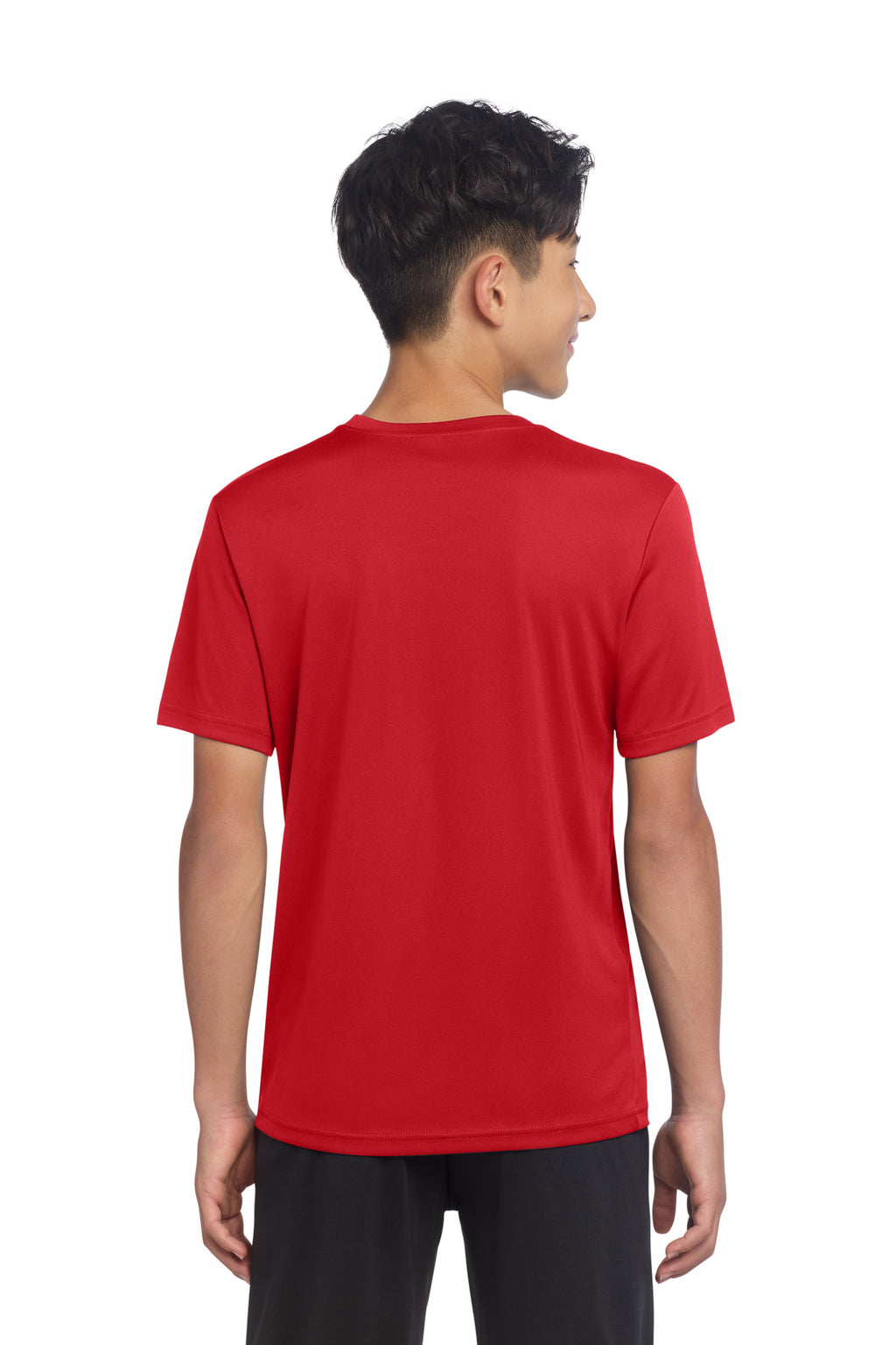 Sport-Tek Youth PosiCharge Re-Compete Tee YST720 - True Red - back