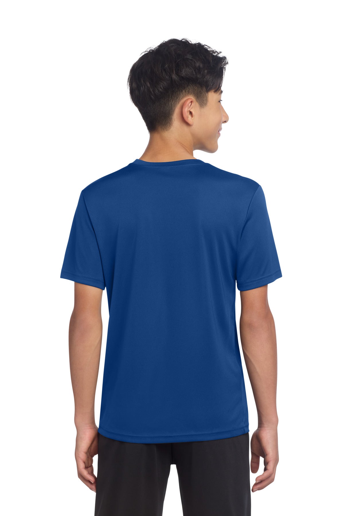 Sport-Tek Youth PosiCharge Re-Compete Tee YST720 - True Royal - back