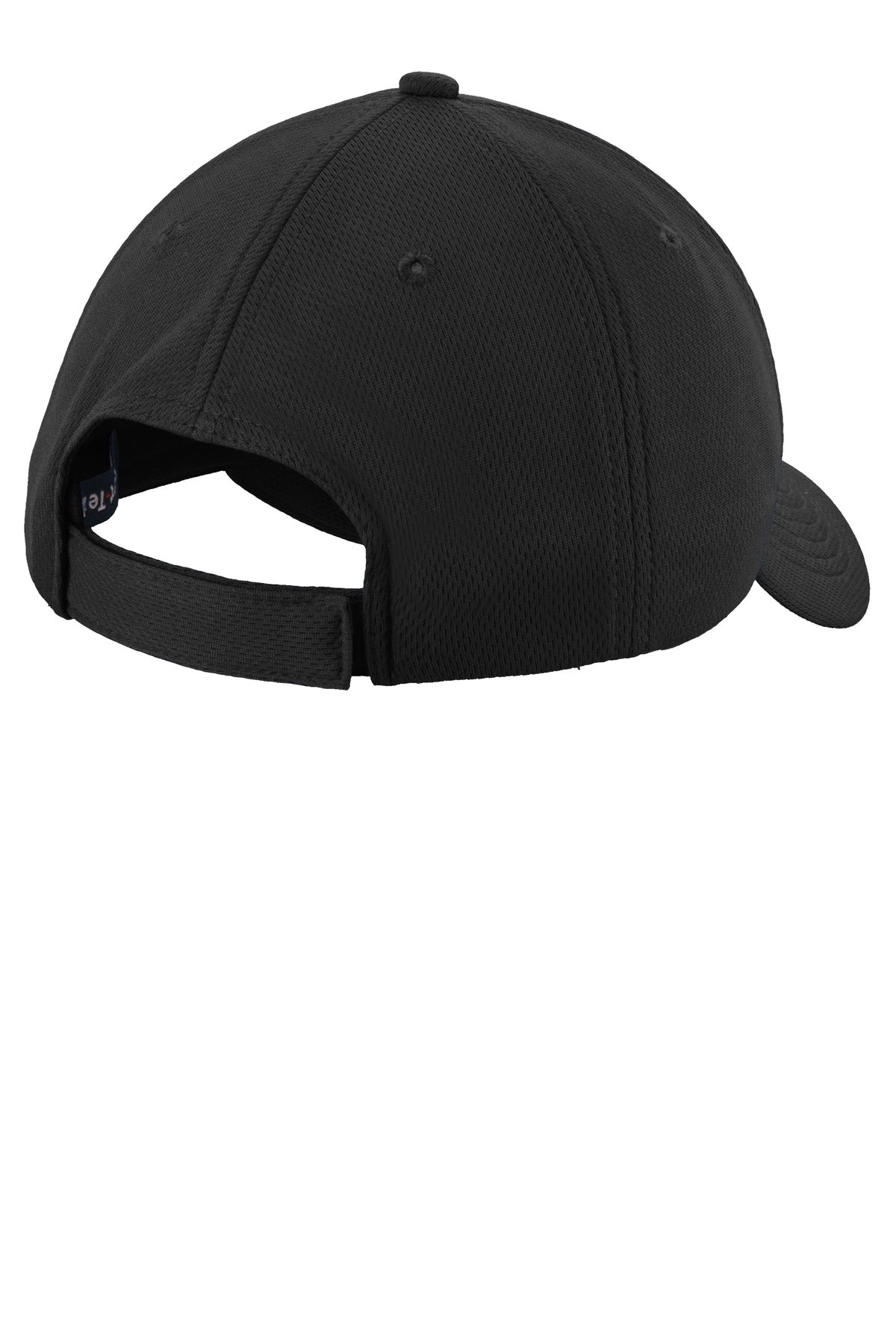 Sport-Tek Youth PosiCharge RacerMesh Cap. YSTC26 - Black - back